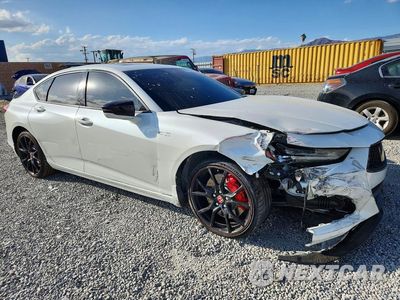 Czwarte zdjęcie samochodu z boku: 2021 ACURA TLX TYPE S VIN:19UUB7F03MA000569 - miniatura