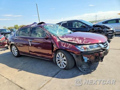 Czwarte zdjęcie samochodu z boku: 2015 HONDA ACCORD EXL VIN:1HGCR3F87FA034362 - miniatura