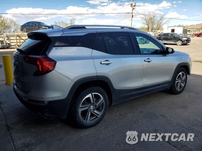 Trzecie zdjęcie samochodu z tyłu: 2019 GMC TERRAIN SLT VIN:3GKALPEV2KL184649 - miniatura