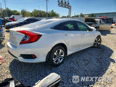 Trzecie zdjęcie samochodu z tyłu: 2019 HONDA CIVIC LX VIN:19XFC2F6XKE014510 - miniatura