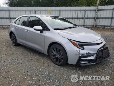 Czwarte zdjęcie samochodu z boku: 2025 TOYOTA COROLLA HYBRID SE VIN:JTDBCMFE9S3090986 - miniatura