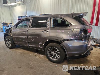 Drugie zdjęcie samochodu z przodu: 2019 TOYOTA HIGHLANDER HYBRID XLE VIN:5TDJGRFH4KS059456 - miniatura