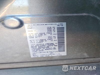 Zdjęcie 13 z 13 samochodu: 2016 NISSAN ROGUE SL VIN:5N1AT2MT1GC876754 - miniatura