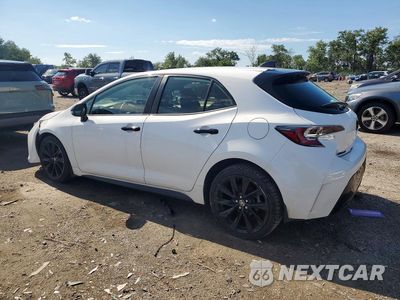 Drugie zdjęcie samochodu z przodu: 2021 TOYOTA COROLLA HATCHBACK SE NIGHTSHADE EDITION VIN:JTND4MBE6M3109570 - miniatura