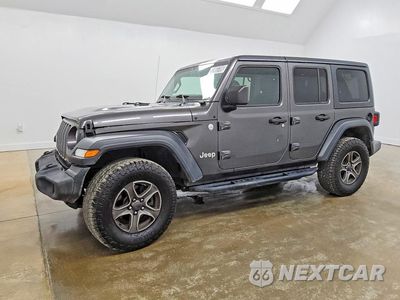 2018 JEEP WRANGLER UNLIMITED SPORT 1C4HJXDGXJW115560 - główne zdjęcie licytacji z USA - miniatura