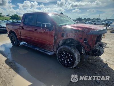 Czwarte zdjęcie samochodu z boku: 2019 CHEVROLET SILVERADO C1500 RST VIN:1GCUWDED5KZ113735 - miniatura