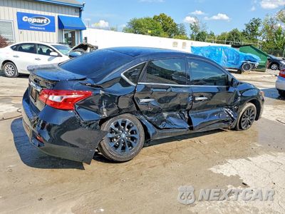 Trzecie zdjęcie samochodu z tyłu: 2018 NISSAN SENTRA S VIN:3N1AB7AP9JY322486 - miniatura