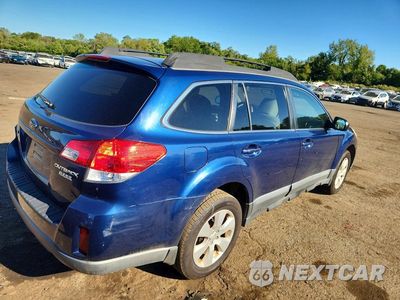 Trzecie zdjęcie samochodu z tyłu: 2011 SUBARU OUTBACK 2.5I PREMIUM VIN:4S4BRBCC9B3313349 - miniatura