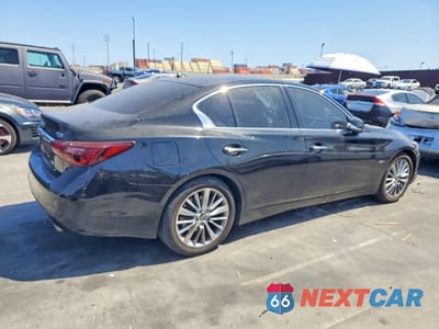 Trzecie zdjęcie samochodu z tyłu: 2020 INFINITI Q50 3.0T LUXE VIN:JN1EV7AP4LM204845 - miniatura
