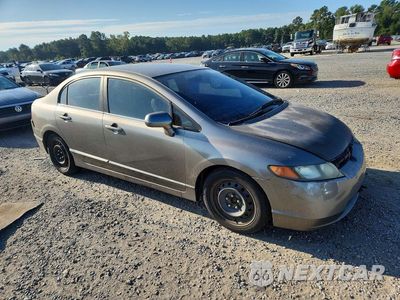 Czwarte zdjęcie samochodu z boku: 2006 HONDA CIVIC LX VIN:1HGFA15596L082059 - miniatura