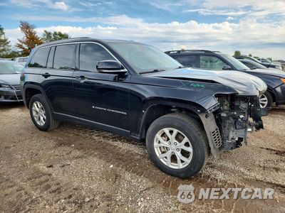 Czwarte zdjęcie samochodu z boku: 2023 JEEP GRAND CHEROKEE LIMITED VIN:1C4RJHBG5P8910686 - miniatura