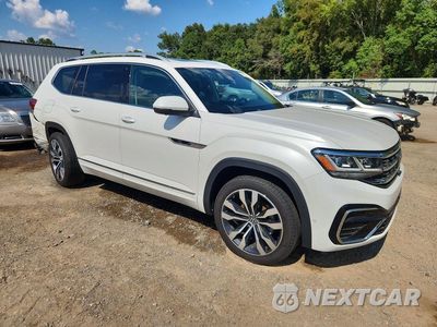 Czwarte zdjęcie samochodu z boku: 2023 VOLKSWAGEN ATLAS SEL PREMIUM R-LINE VIN:1V2FR2CA3PC520331 - miniatura