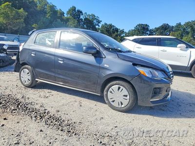 Czwarte zdjęcie samochodu z boku: 2024 MITSUBISHI MIRAGE ES VIN:ML32AUHJ3RH029407 - miniatura