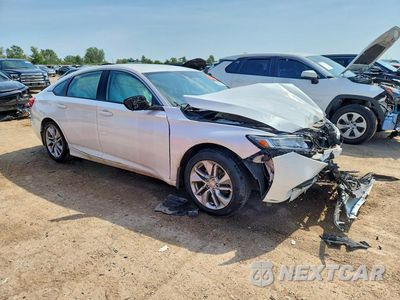 Czwarte zdjęcie samochodu z boku: 2018 HONDA ACCORD LX VIN:1HGCV1F14JA002139 - miniatura