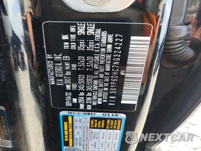 Zdjęcie 13 z 13 samochodu: 2022 KIA TELLURIDE S VIN:5XYP6DHC7NG324227 - miniatura