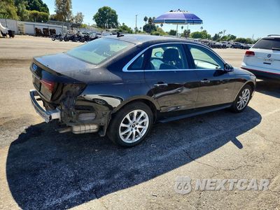 Trzecie zdjęcie samochodu z tyłu: 2022 AUDI A4 PREMIUM 40 VIN:WAUABAF43NN008311 - miniatura