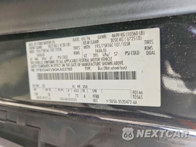 Zdjęcie 13 z 13 samochodu: 2016 FORD TRANSIT T-350 HD VIN:1FBVU4XV9GKA53785 - miniatura