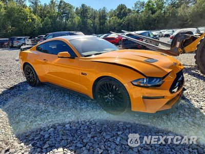 Czwarte zdjęcie samochodu z boku: 2019 FORD MUSTANG GT VIN:1FA6P8CF0K5166096 - miniatura