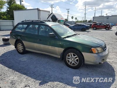 Czwarte zdjęcie samochodu z boku: 2000 SUBARU LEGACY OUTBACK VIN:4S3BH6656Y7617400 - miniatura