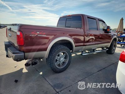Trzecie zdjęcie samochodu z tyłu: 2008 FORD F250 SUPER DUTY VIN:1FTSW21R68EB72628 - miniatura