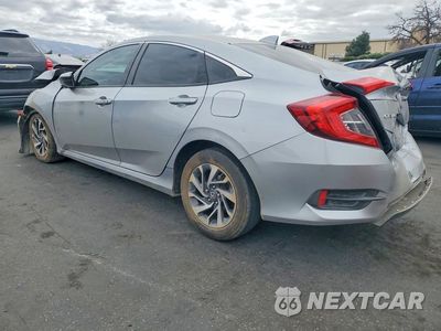 Drugie zdjęcie samochodu z przodu: 2018 HONDA CIVIC EX VIN:19XFC2F82JE200896 - miniatura