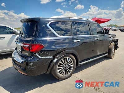 Trzecie zdjęcie samochodu z tyłu: 2021 INFINITI QX80 SENSORY VIN:JN8AZ2BF5M9715899 - miniatura