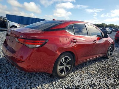 Trzecie zdjęcie samochodu z tyłu: 2021 NISSAN SENTRA SV VIN:3N1AB8CV8MY212874 - miniatura