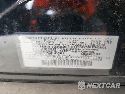 Zdjęcie 12 z 12 samochodu: 2023 NISSAN KICKS S VIN:3N1CP5BV4PL476962 - miniatura