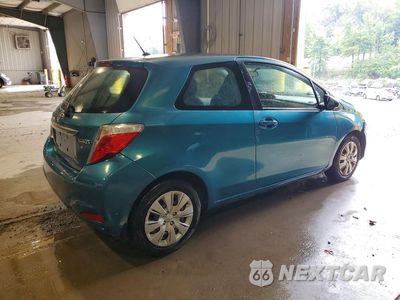 Trzecie zdjęcie samochodu z tyłu: 2012 TOYOTA YARIS 3-DOOR LE VIN:JTDJTUD38CD511802 - miniatura