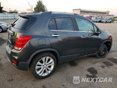 Trzecie zdjęcie samochodu z tyłu: 2019 CHEVROLET TRAX PREMIER VIN:3GNCJMSB0KL160344 - miniatura