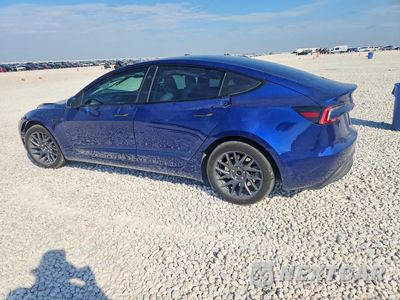 Drugie zdjęcie samochodu z przodu: 2025 TESLA MODEL 3 VIN:5YJ3E1EA8SF073255 - miniatura