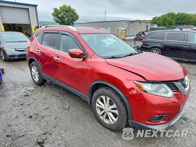 Czwarte zdjęcie samochodu z boku: 2015 NISSAN ROGUE SV VIN:KNMAT2MV2FP512386 - miniatura