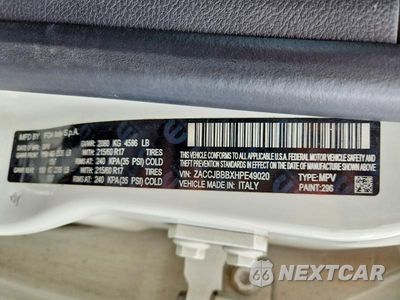 Zdjęcie 13 z 13 samochodu: 2017 JEEP RENEGADE LATITUDE VIN:ZACCJBBBXHPE49020 - miniatura
