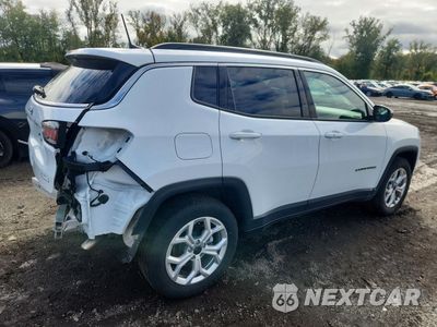 Trzecie zdjęcie samochodu z tyłu: 2025 JEEP COMPASS LATITUDE VIN:3C4NJDBN5ST580029 - miniatura