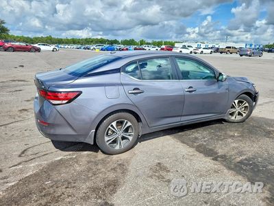 Trzecie zdjęcie samochodu z tyłu: 2022 NISSAN SENTRA SV VIN:3N1AB8CV5NY228225 - miniatura