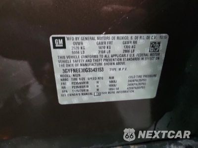 Zdjęcie 13 z 13 samochodu: 2016 CADILLAC SRX LUXURY COLLECTION VIN:3GYFNEE38GS543153 - miniatura