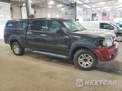 Czwarte zdjęcie samochodu z boku: 2006 TOYOTA TUNDRA DOUBLE CAB LIMITED VIN:5TBDT48106S533722 - miniatura