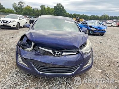 Piąte zdjęcie samochodu w środku: 2014 HYUNDAI ELANTRA SE VIN:5NPDH4AE4EH495941 - miniatura