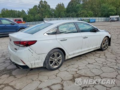Trzecie zdjęcie samochodu z tyłu: 2018 HYUNDAI SONATA SEL VIN:5NPE34AF7JH684542 - miniatura