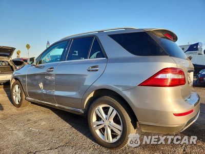 Drugie zdjęcie samochodu z przodu: 2012 MERCEDES-BENZ ML 350 4MATIC VIN:4JGDA5HB1CA022598 - miniatura