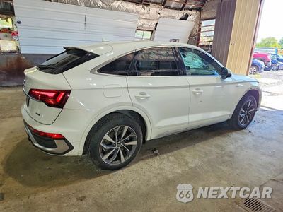 Trzecie zdjęcie samochodu z tyłu: 2022 AUDI Q5 SPORTBACK PRM PLS 45 VIN:WA15AAFY1N2121244 - miniatura