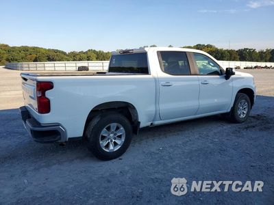 Trzecie zdjęcie samochodu z tyłu: 2020 CHEVROLET SILVERADO C1500 LT VIN:1GCPWCED0LZ159482 - miniatura