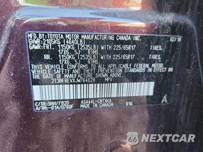 Zdjęcie 14 z 14 samochodu: 2018 TOYOTA RAV4 LE VIN:2T3BFREVXJW764628 - miniatura