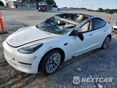 2022 TESLA MODEL 3 5YJ3E1EA2NF129680 - główne zdjęcie licytacji z USA - miniatura