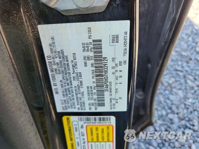 Zdjęcie 13 z 13 samochodu: 2017 FORD FUSION SE VIN:3FA6P0HD7HR329129 - miniatura