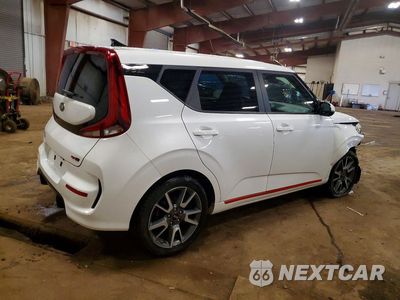 Trzecie zdjęcie samochodu z tyłu: 2020 KIA SOUL GT LINE VIN:KNDJ63AU4L7054225 - miniatura