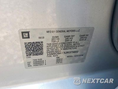 Zdjęcie 13 z 13 samochodu: 2018 CHEVROLET TAHOE C1500 LT VIN:1GNSCBKC5JR375602 - miniatura