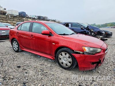 Czwarte zdjęcie samochodu z boku: 2011 MITSUBISHI LANCER ES/ES SPORT VIN:JA32U2FU5BU029376 - miniatura