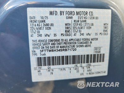 Zdjęcie 12 z 12 samochodu: 2025 FORD MAVERICK XLT VIN:3FTTW8H34SRB71720 - miniatura