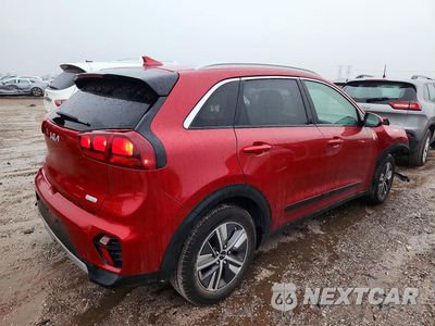 Trzecie zdjęcie samochodu z tyłu: 2022 KIA NIRO LXS VIN:KNDCB3LC8N5549793 - miniatura